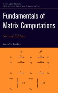 cover of the book Fundamentals of Matrix Computations