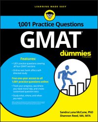 cover of the book 1,001 GMAT Practice Questions For Dummies