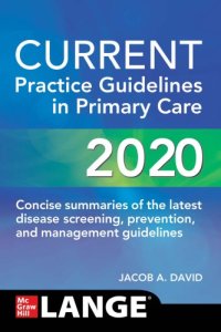 cover of the book CURRENT Practice Guidelines in Primary Care 2020