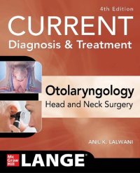 cover of the book CURRENT Diagnosis & Treatment Otolaryngology Head and Neck Surgery