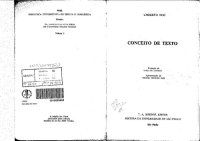 cover of the book Conceito de texto