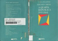 cover of the book A Quarta República, 1945-1964