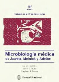 cover of the book Microbiología médica de Jawetz, Melnick y Adelberg