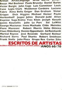 cover of the book Escritos de Artistas: Anos 60-70