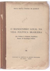 cover of the book O mandonismo local na vida política brasileira e outros ensaios