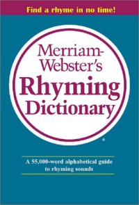 cover of the book Merriam-Webster's Rhyming Dictionary