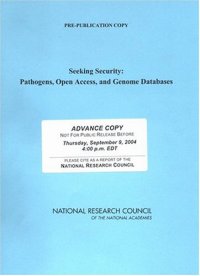 cover of the book Seeking Security: Pathogens, Open Access, and Genome Databases