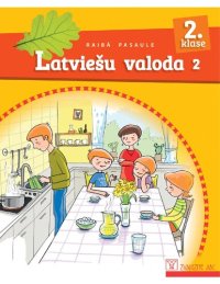 cover of the book RAIBĀ PASAULE 2. KLASE. Latviešu valoda, 2