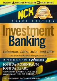 cover of the book Investment Banking: Valuation, LBOs, M&A, and IPOs