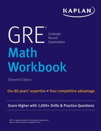 cover of the book GRE Math Workbook