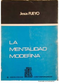 cover of the book La mentalidad moderna