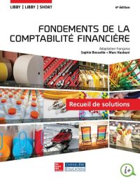 cover of the book Fondements de la comptabilité financière - Recueil de solutions