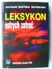 cover of the book Leksykon ostrych zatruć