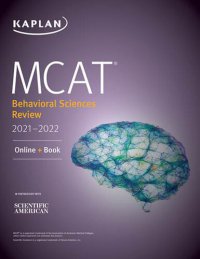 cover of the book MCAT Behavioral Sciences Review 2021-2022: Online + Book (Kaplan Test Prep)