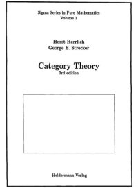 cover of the book Category Theory