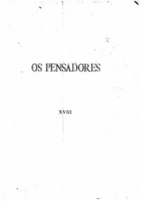 cover of the book Os Pensadores 18