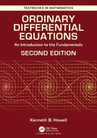 cover of the book Ordinary Differential Equations: An Introduction to the Fundamentals (Textbooks in Mathematics)