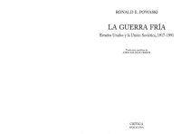 cover of the book La guerra fría: Estados Unidos y la Unión Soviética, 1917-1991