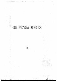 cover of the book Os Pensadores 02