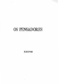 cover of the book Os Pensadores 38