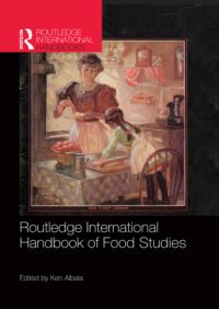 cover of the book Routledge International Handbook of Food Studies