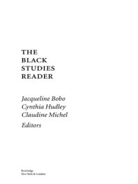 cover of the book The Black Studies Reader