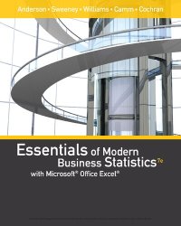 cover of the book Essentials of Modern Business Statistics with Microsoft Excel