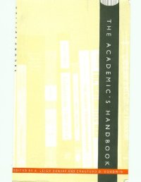 cover of the book The Academic's Handbook