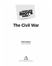 cover of the book The Complete Idiot's Guide to the Civil War