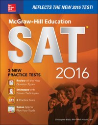 cover of the book McGraw-Hill Education SAT 2016 Edition