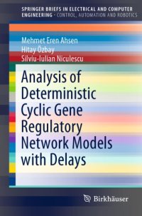 cover of the book Analysis of deterministic cyclic gene regulatory network models with delays