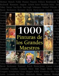 cover of the book 1000 pinturas de los grandes maestros