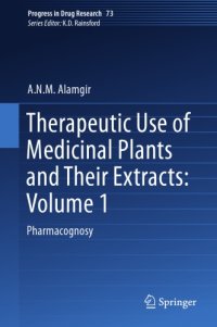 cover of the book Therapeutic use of medicinal plants and their extracts v 1