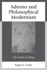 cover of the book Adorno and philosophical modernism: the inside of things