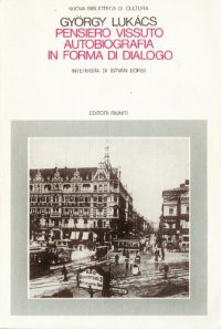 cover of the book Pensiero vissuto. Autobiografia in forma di dialogo