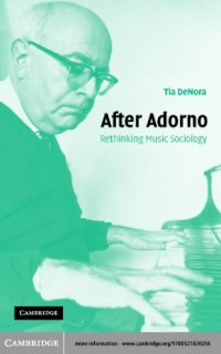 cover of the book After Adorno: rethinking music sociology