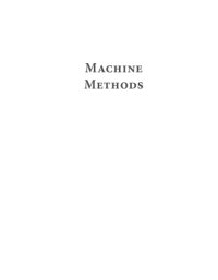 cover of the book Machine methods: a self-teaching introduction