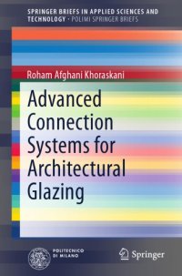 cover of the book Advanced connection systems for architectural glazing