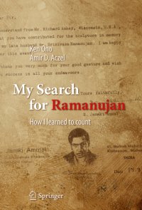 cover of the book My search for Ramanujan: how I learned to count