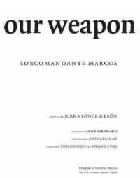 cover of the book Our word is our weapon: selected writings