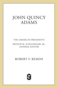 cover of the book John Quincy Adams