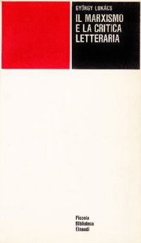 cover of the book Il marxismo e la critica letteraria