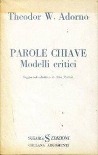 cover of the book Parole chiave: modelli critici