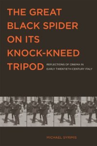 cover of the book The Great Black Spider on Its Knock-Kneed Tripod: Reflections of Cinema in Early Twentieth-Century Italy