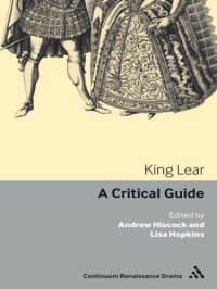 cover of the book King Lear: a critical guide