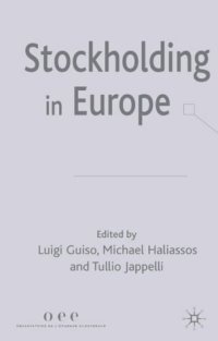 cover of the book Stockholding in Europe