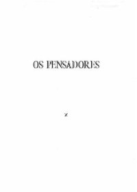 cover of the book Os Pensadores - Elogio da Loucura - A Utopia