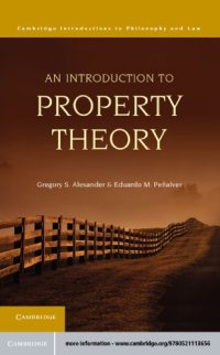 cover of the book Property law: an introduction