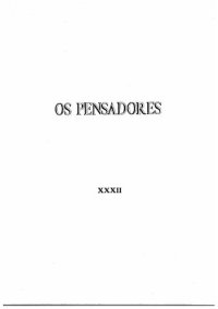 cover of the book Os Pensadores - Obras Incompletas