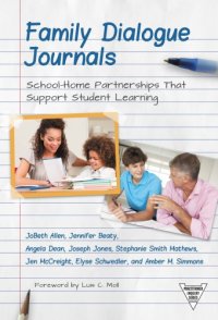 cover of the book Family dialogue journals: school-home partnerships that support student learning